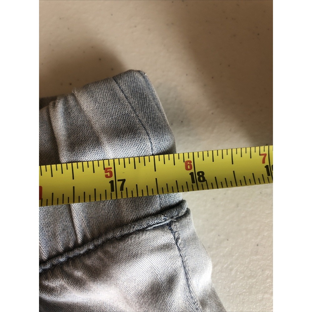 Cloth & Stone High Rise Chambray Jogger Pants Size XLG Light Wash Pull On - Picture 13 of 16